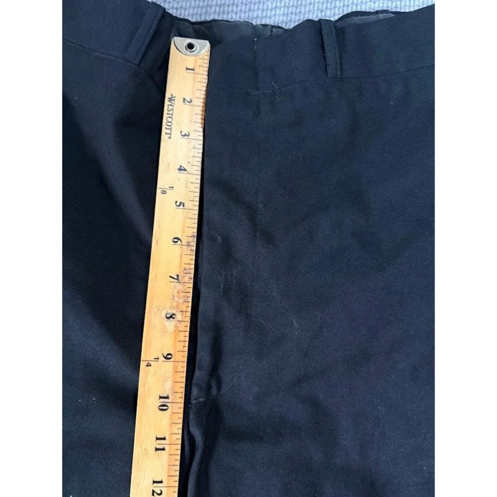 Vintage‎ Tennessee Overall Co. Mens Black Straight Leg Wool Pants 32X28